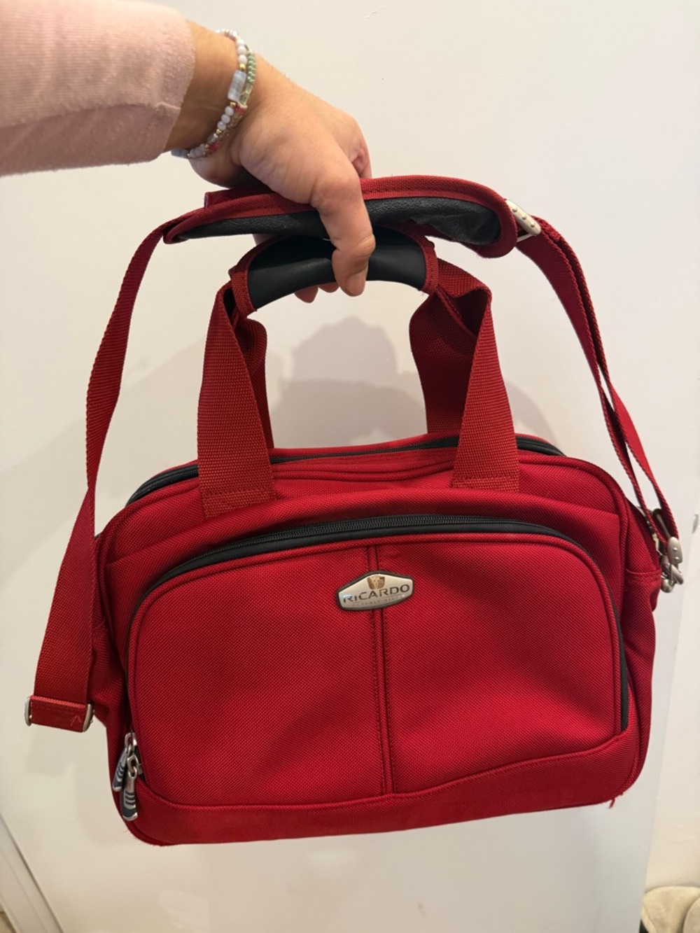 Ricardo Red Travel Tote Bag